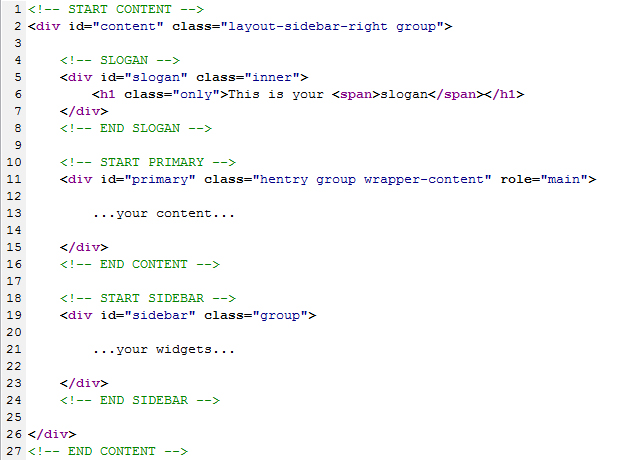 HTML Content